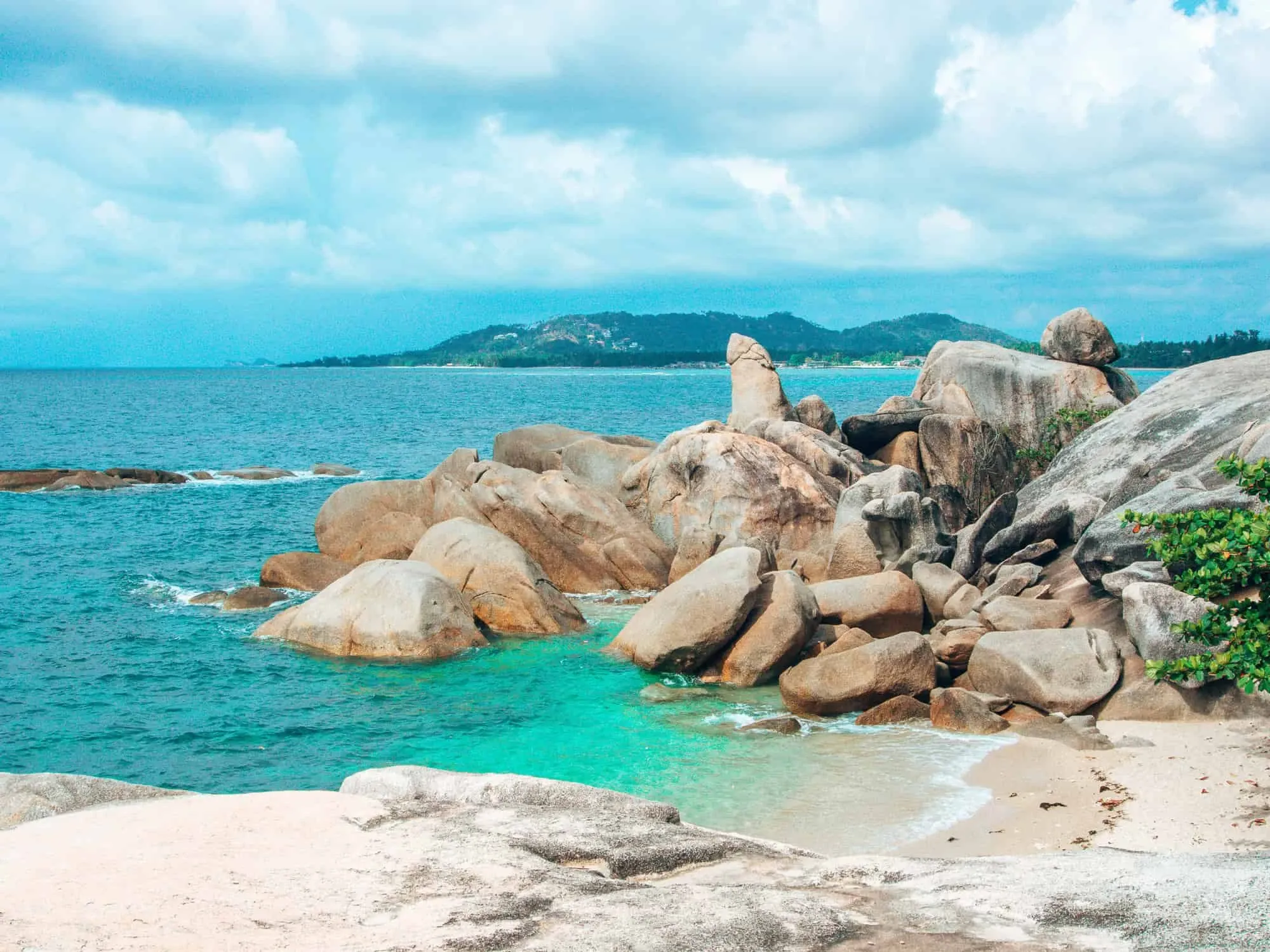 Hi Ta Hin Yai auf Koh Samui Thailand