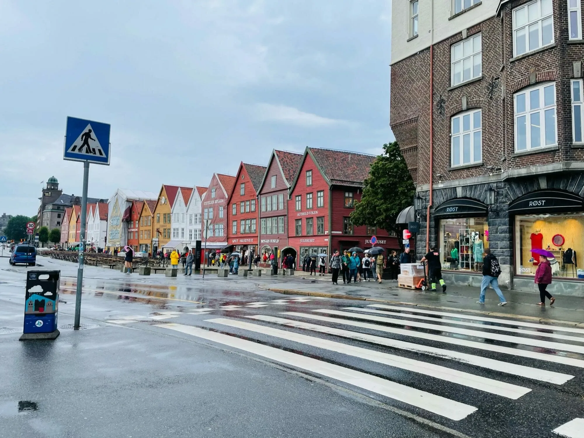 Tyske Bryggen Bergen Norwegen
