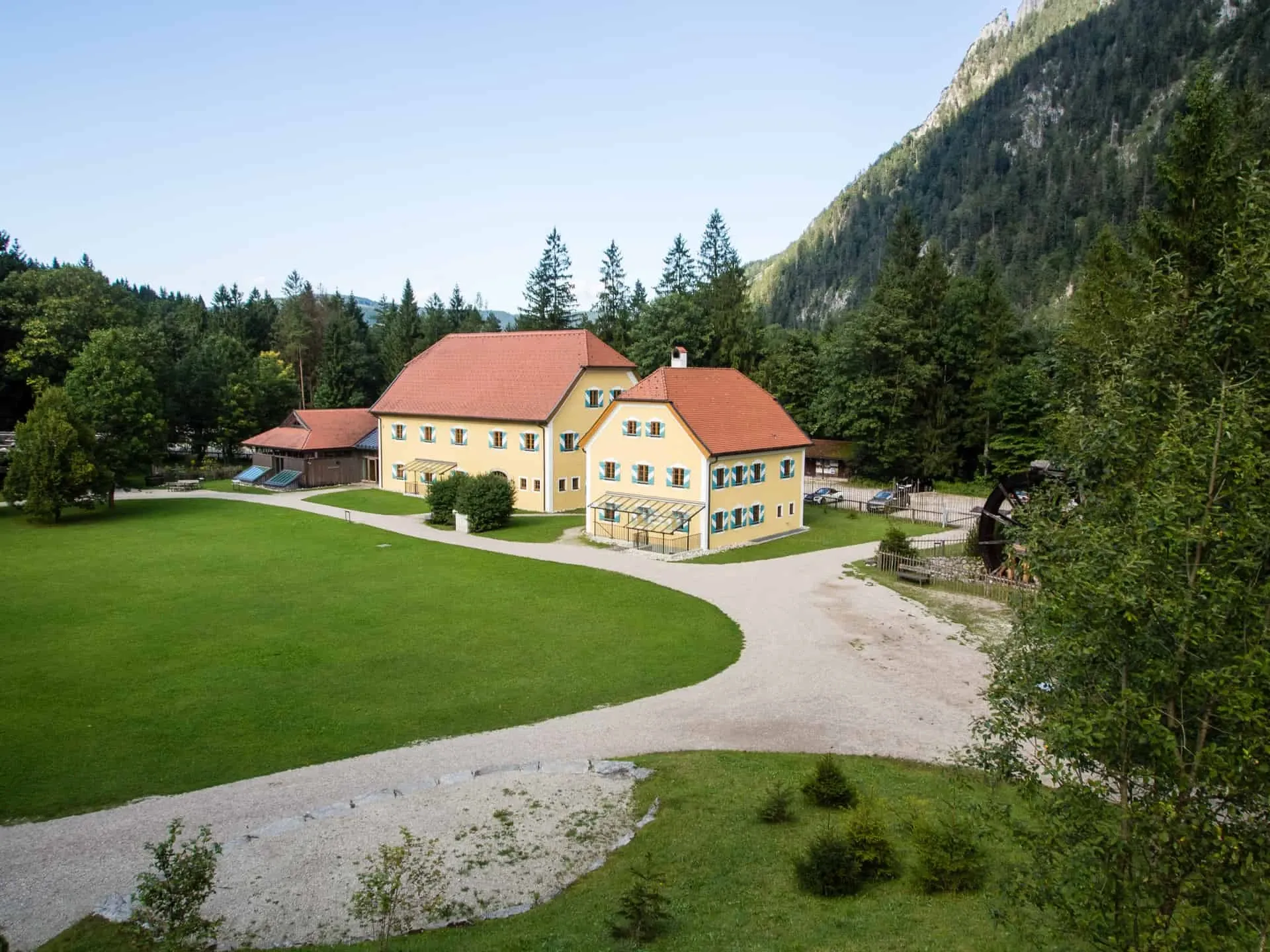Außenansicht Holzknechtmuseum in Ruhpolding
