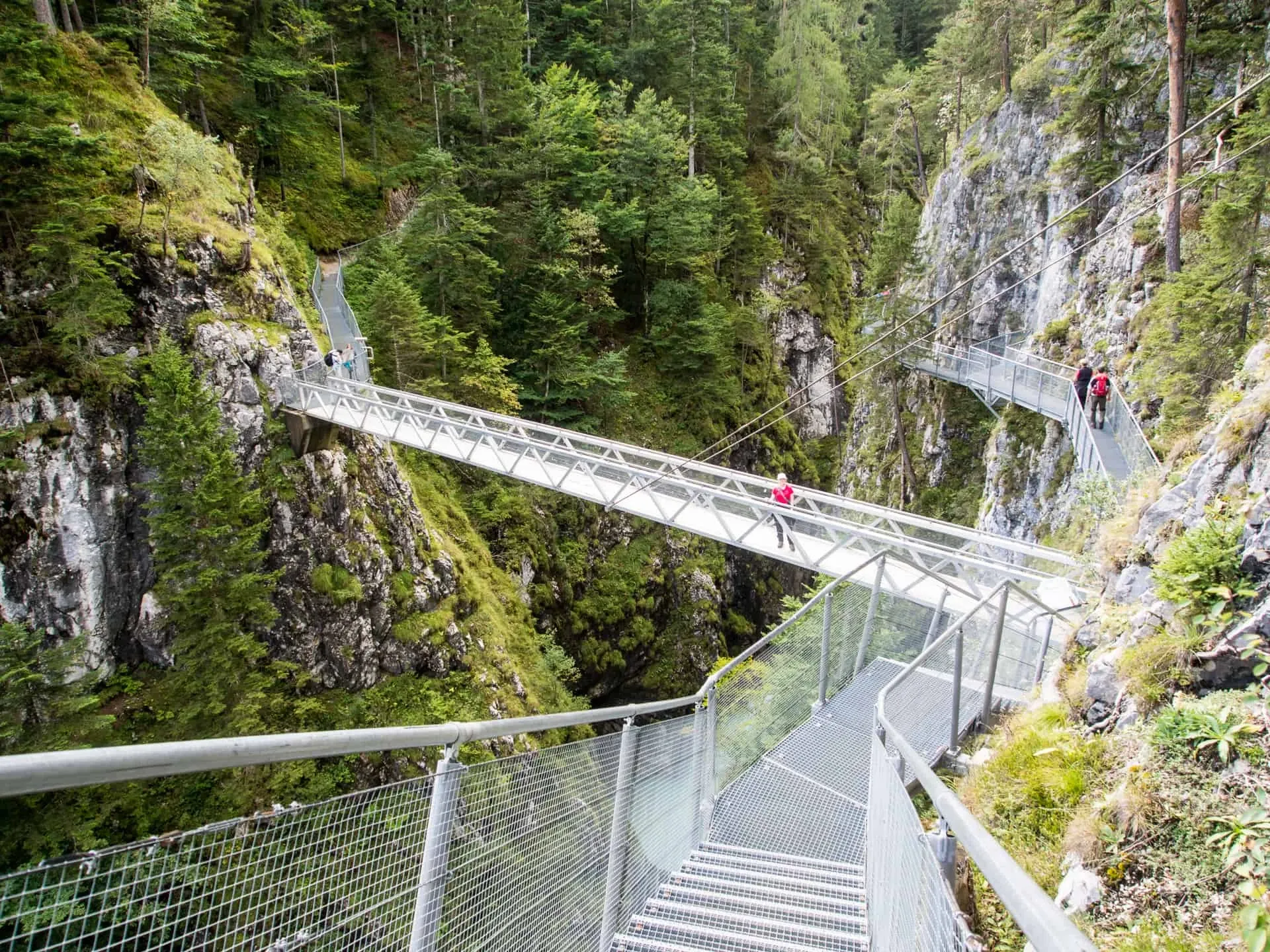 Auf der Suche nach Kobolden auf der Leutaschklamm