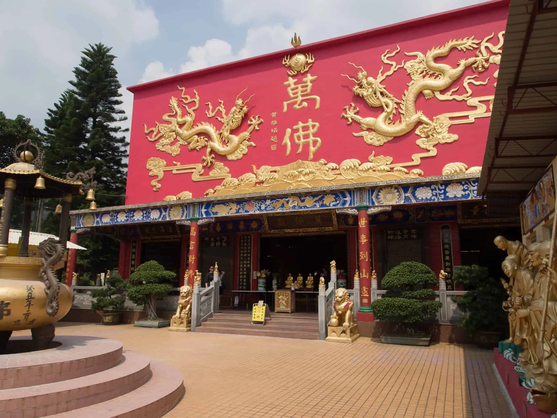 10000 Buddha Tempel in Hongkong