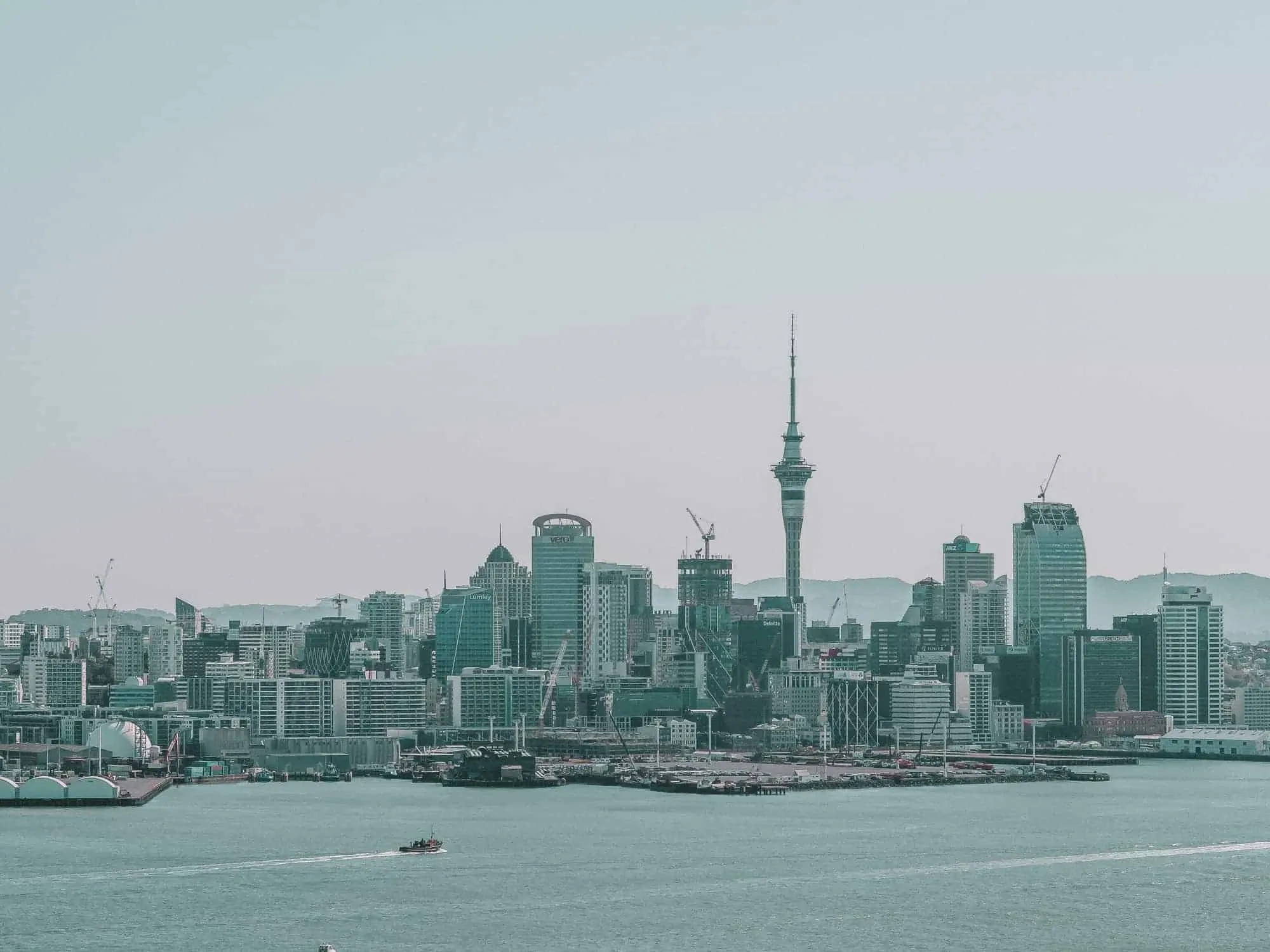 Ausblick vom Mount Victoria Auckland Neuseeland