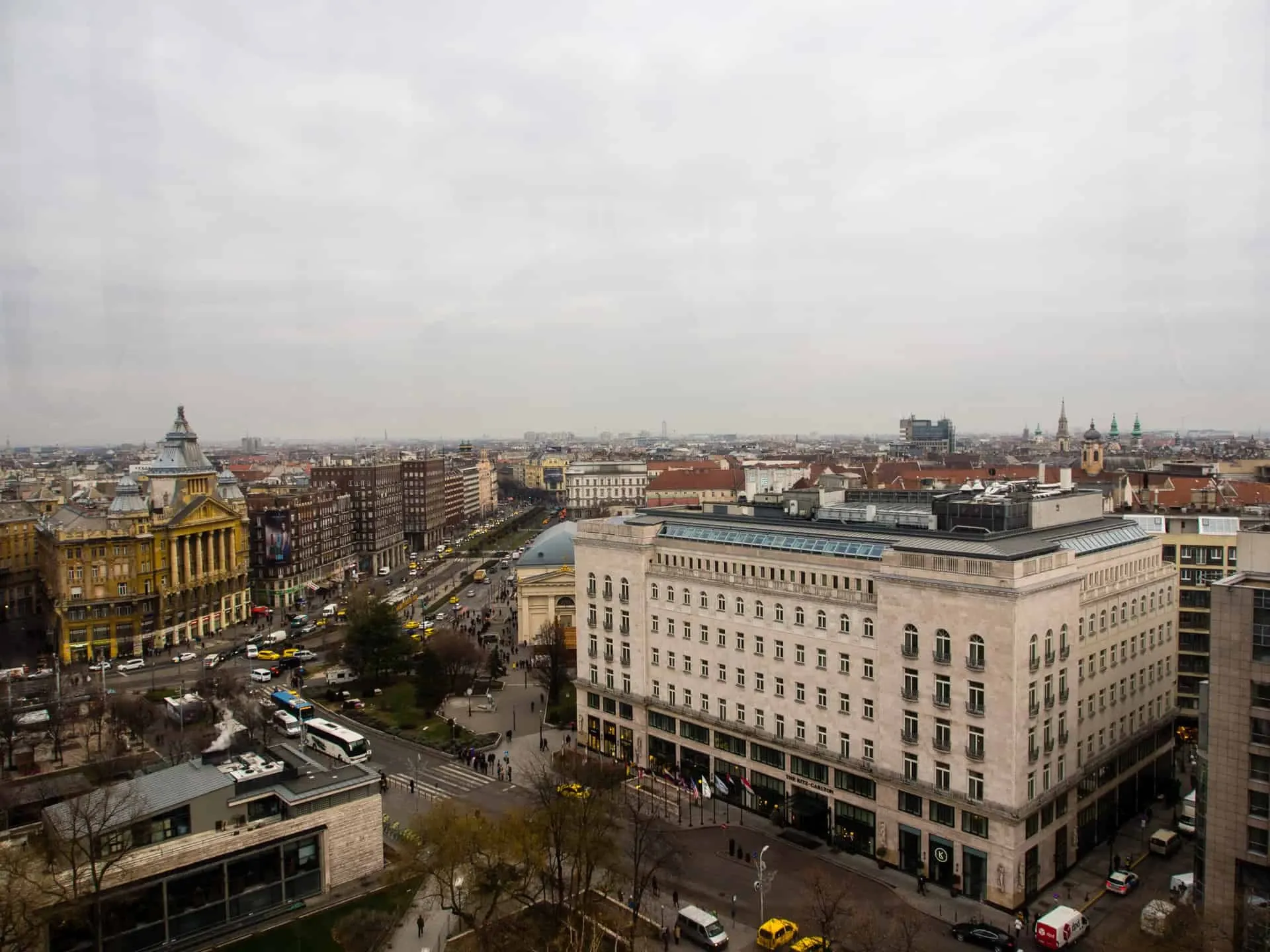 Ausblick aus dem Budapest Eye