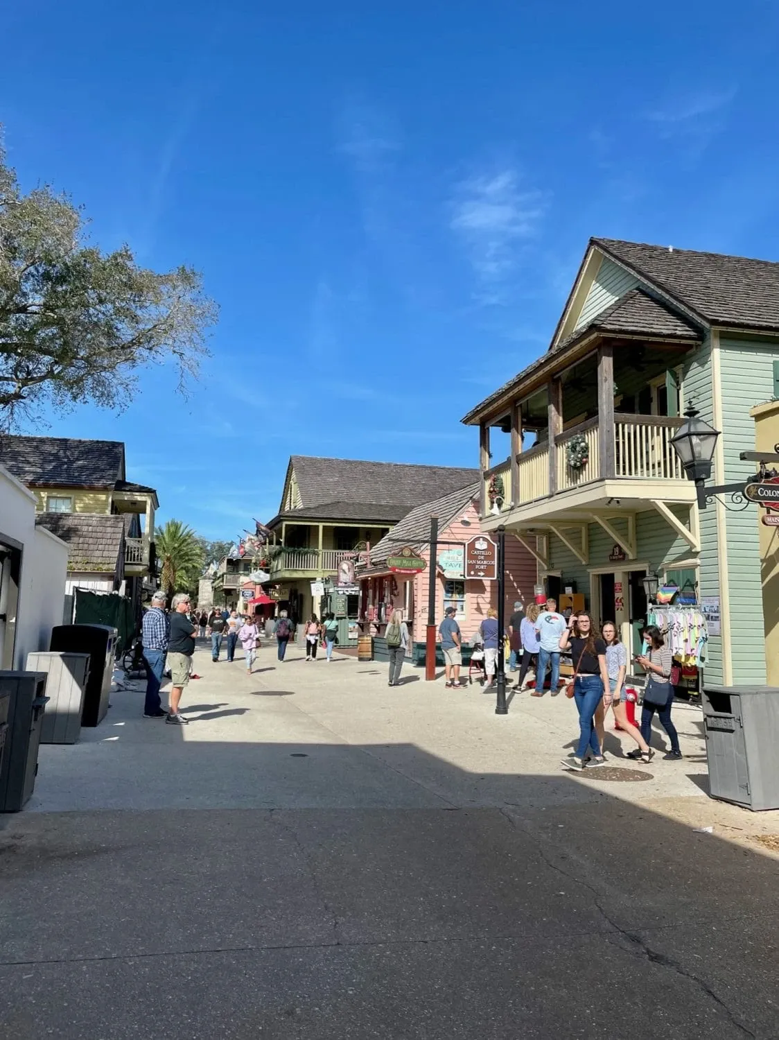 St. George Street in St. Augustine Florida