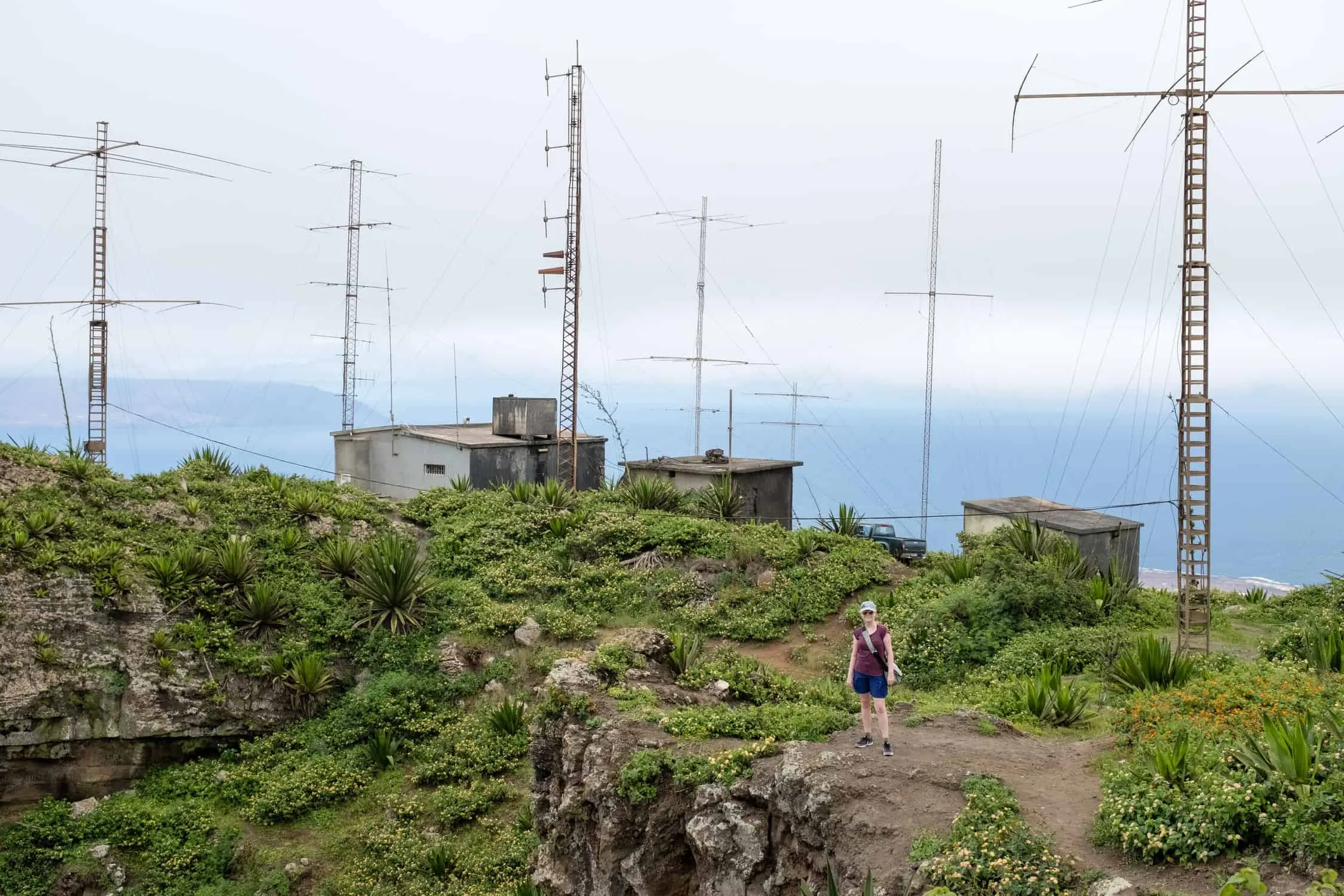 Blick vom Monte Verde auf Sao Vicente Kapverden