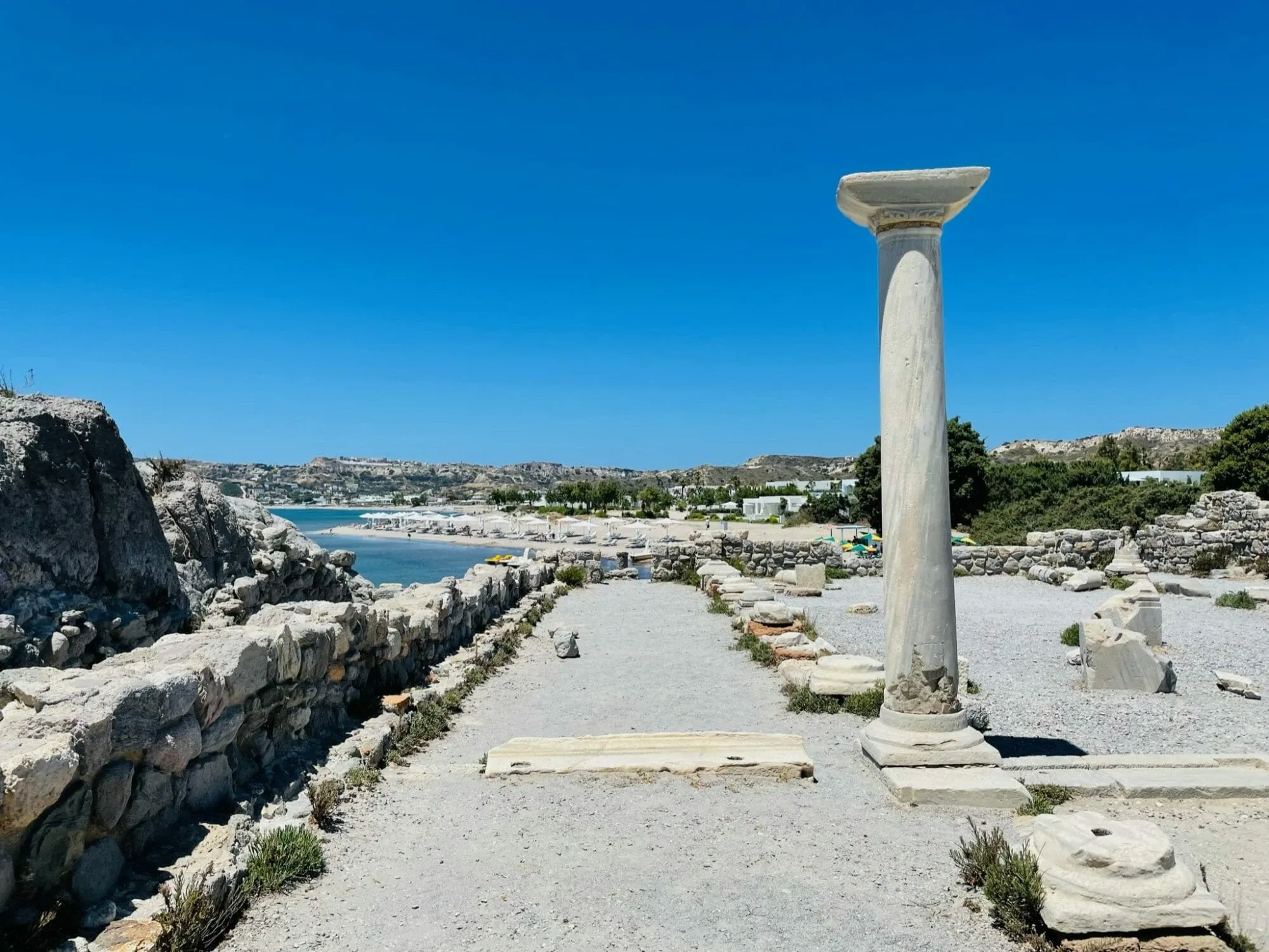 Ruine Basilica St. Stefanos auf Kos