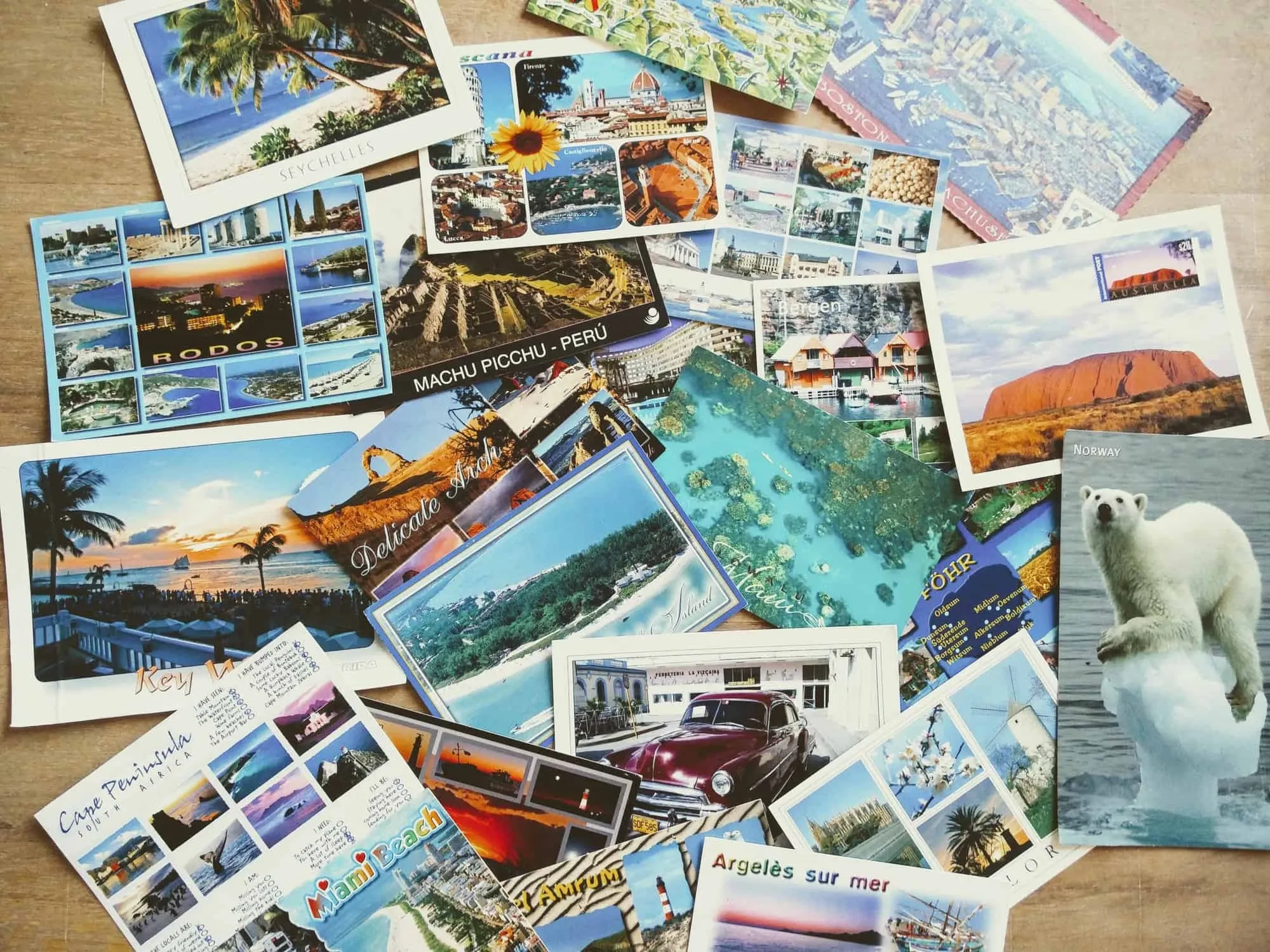 Liebeserklärung an die Postkarte