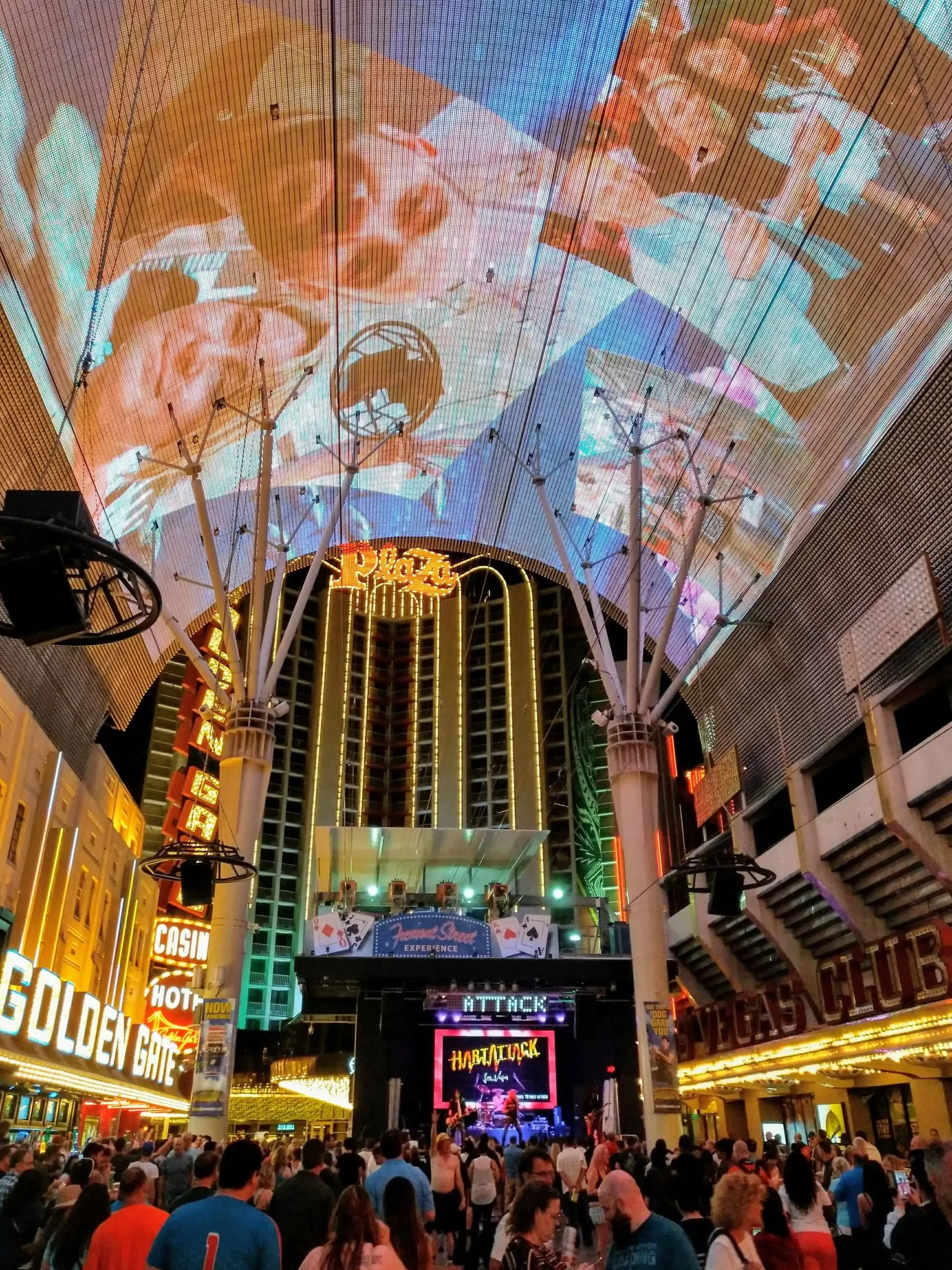 Fremont Street in Las Vegas