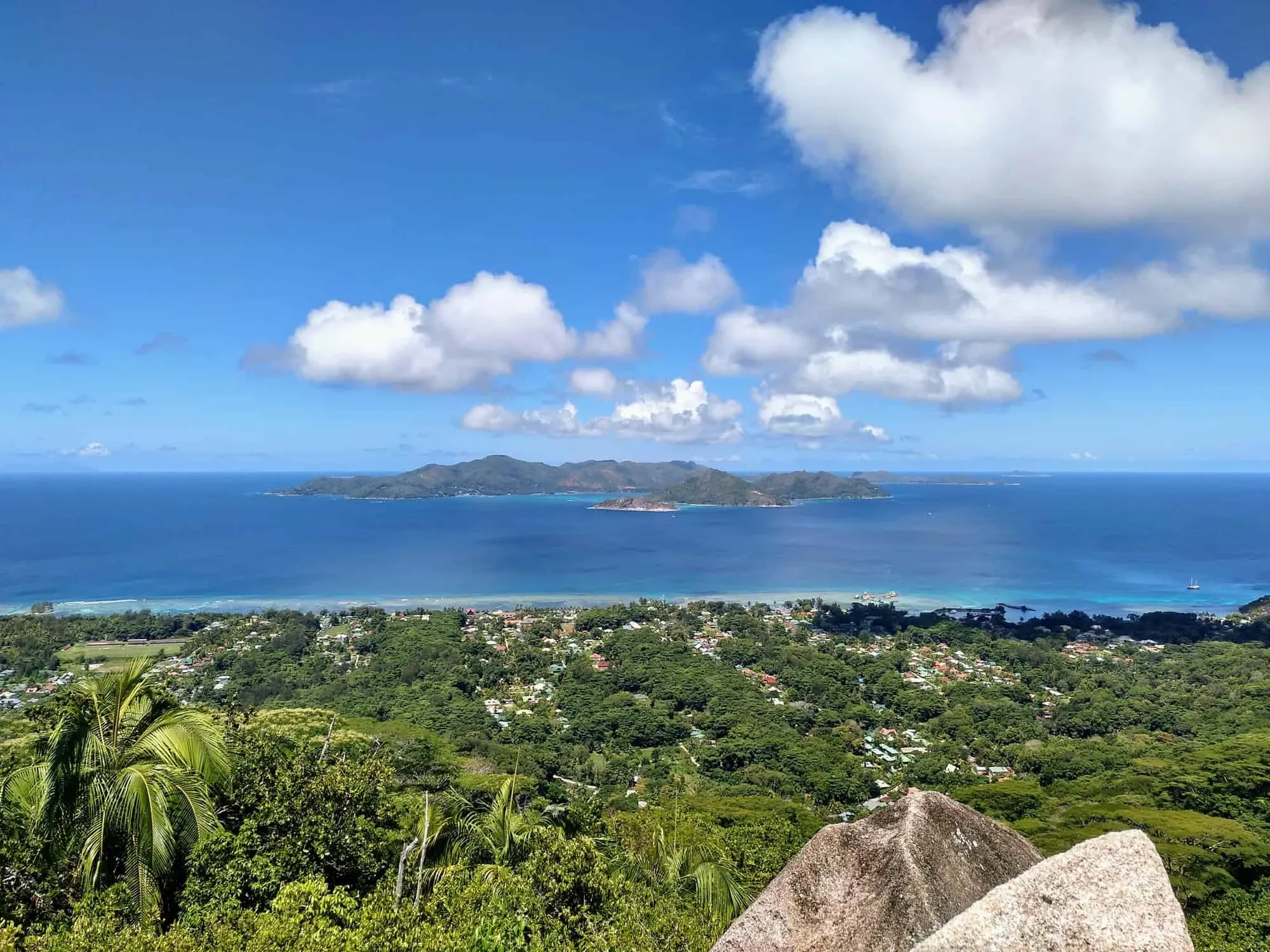 Der beste Aussichtspunkt auf La Digue | Seychellen