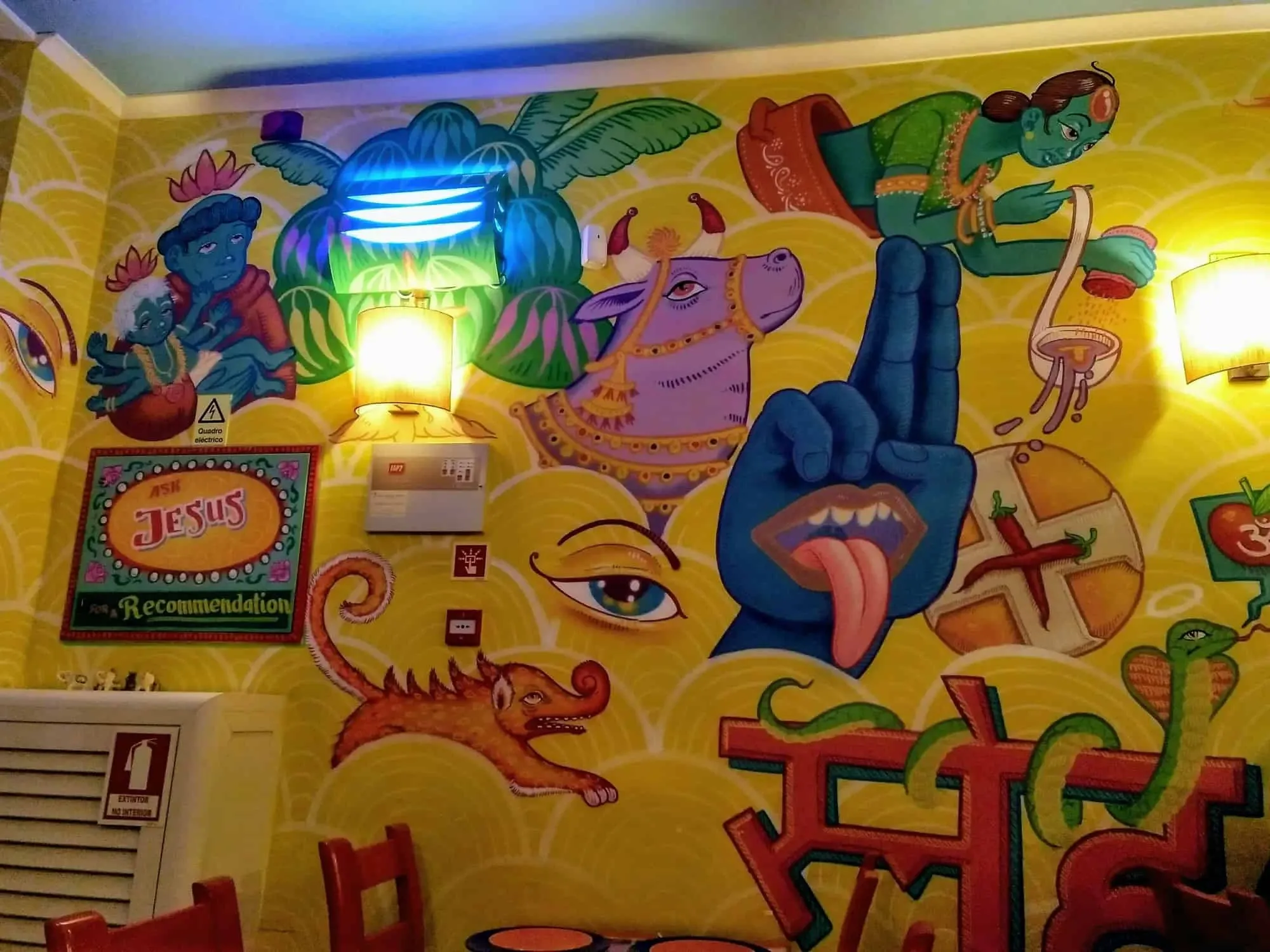 Restaurant Jesus e Goes in Lissabon in Portugal