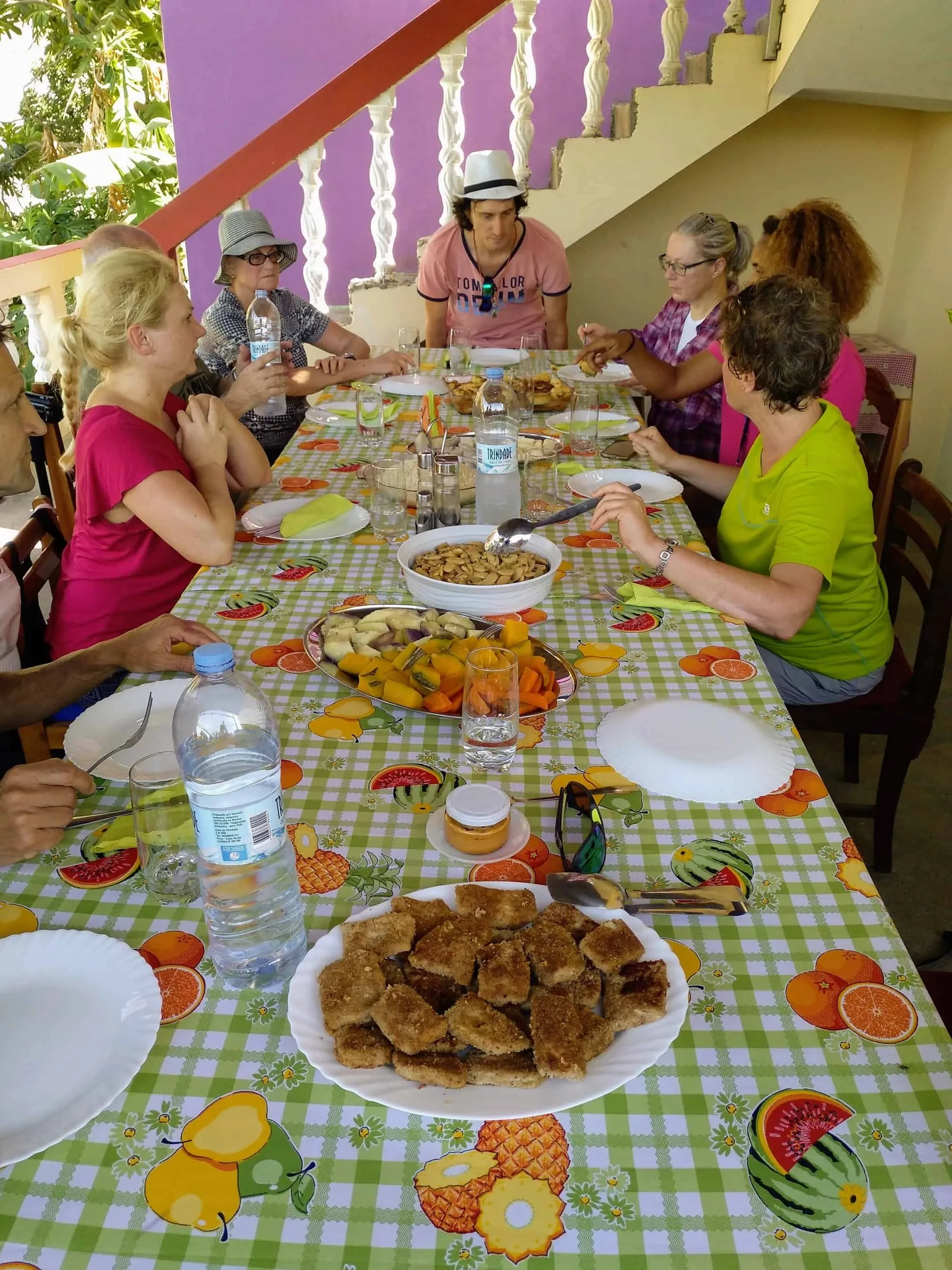 Mittagessen bei Mimi zu Hause auf Santo Antao Kapverden
