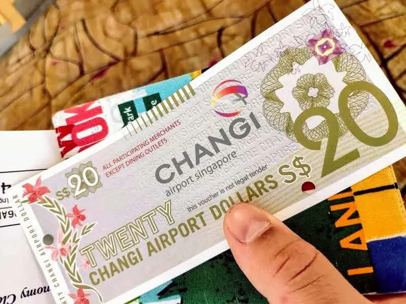 So bekommst du 20 Dollar am Flughafen Singapur geschenkt