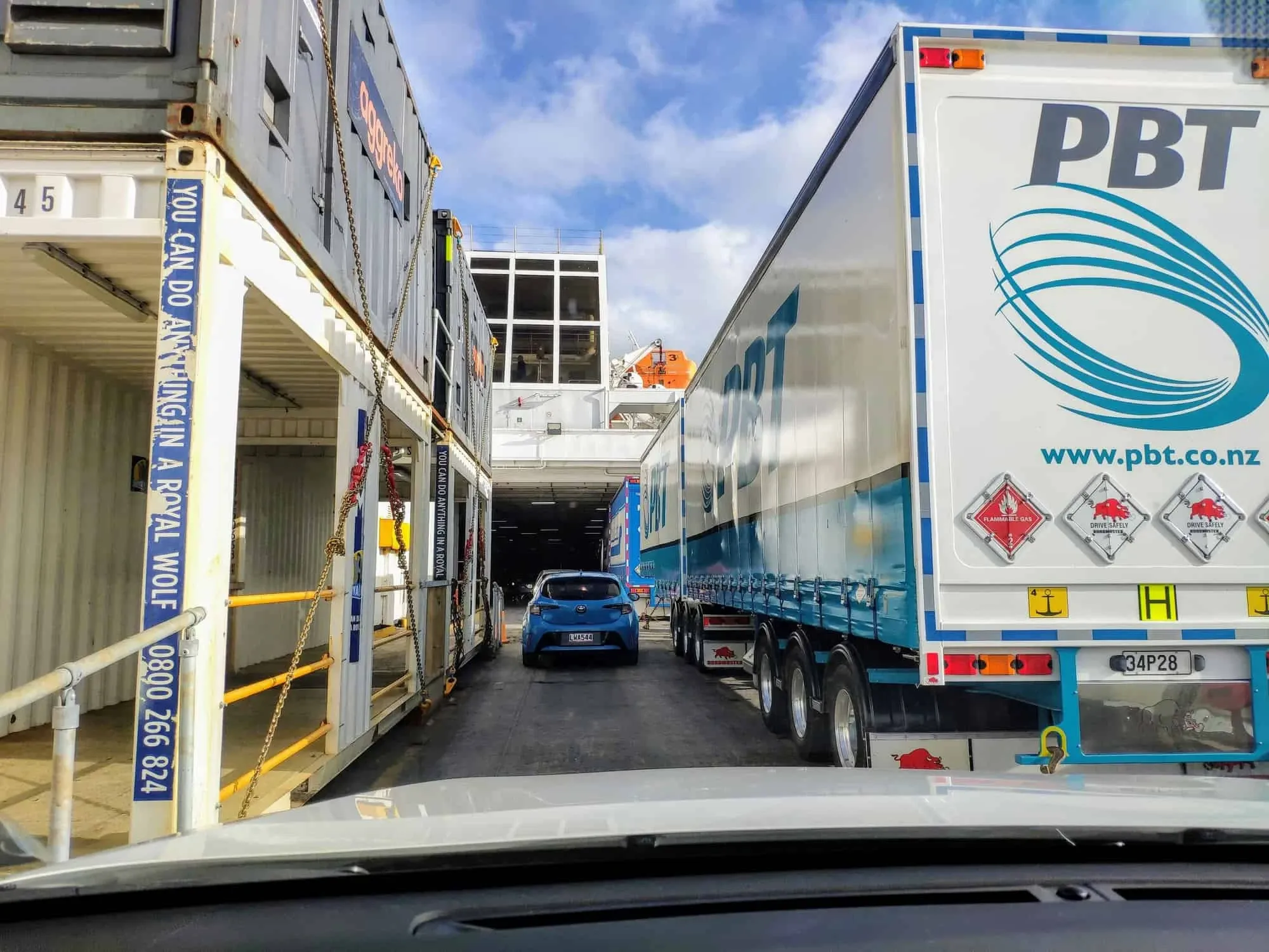 Interislander Ferry Wellington Neuseeland