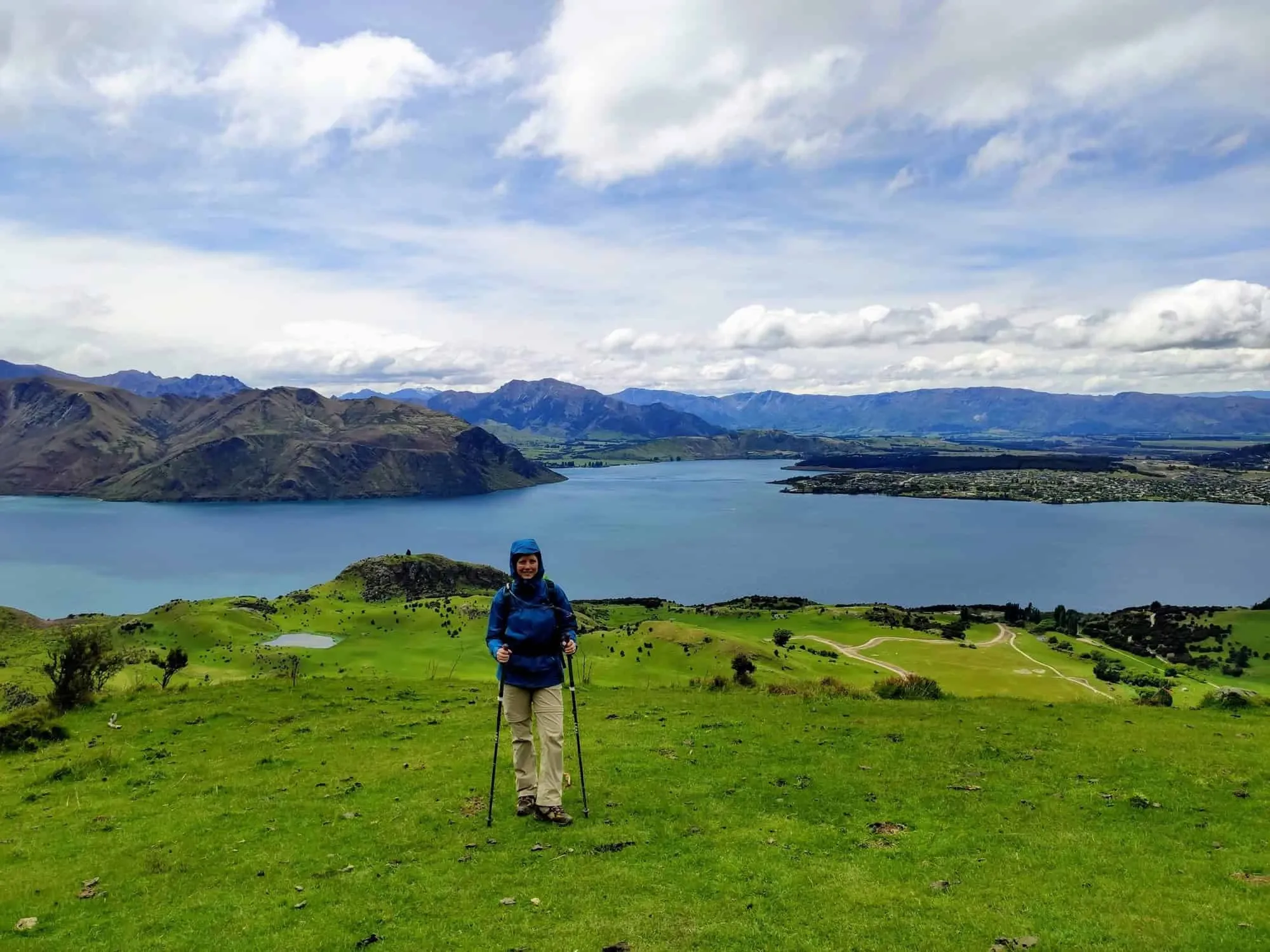 Roys Peak Wanderung in Neuseeland