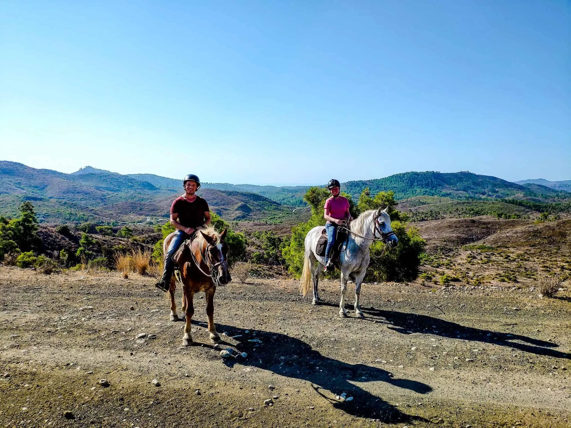Reiten auf Rhodos