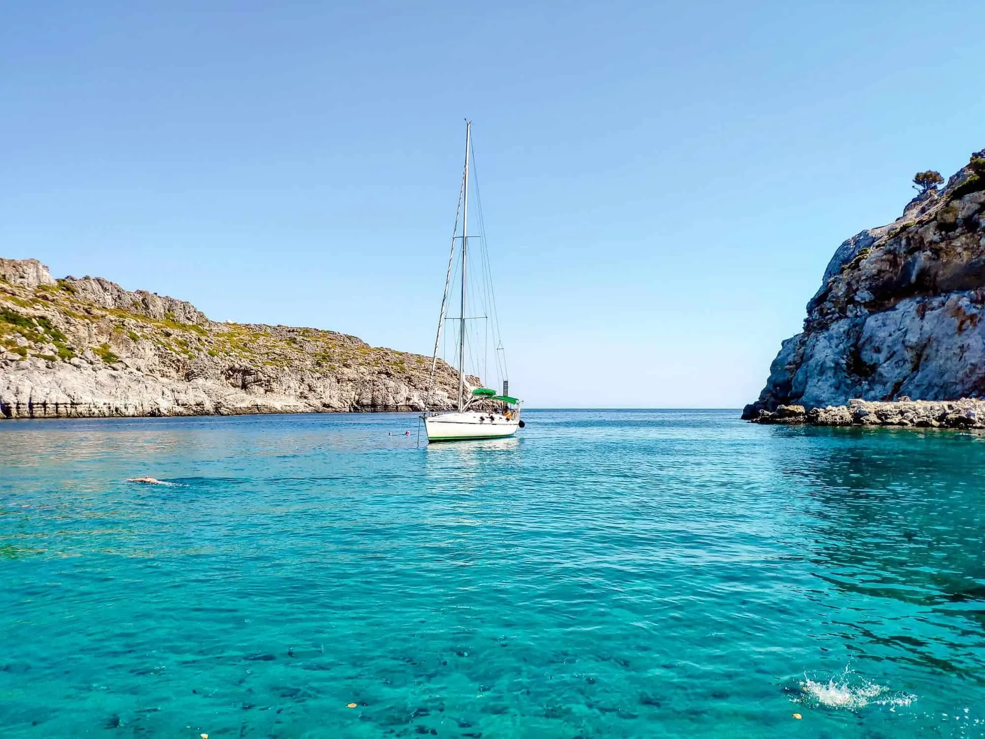 Deutschsprachige Bootstour auf Rhodos