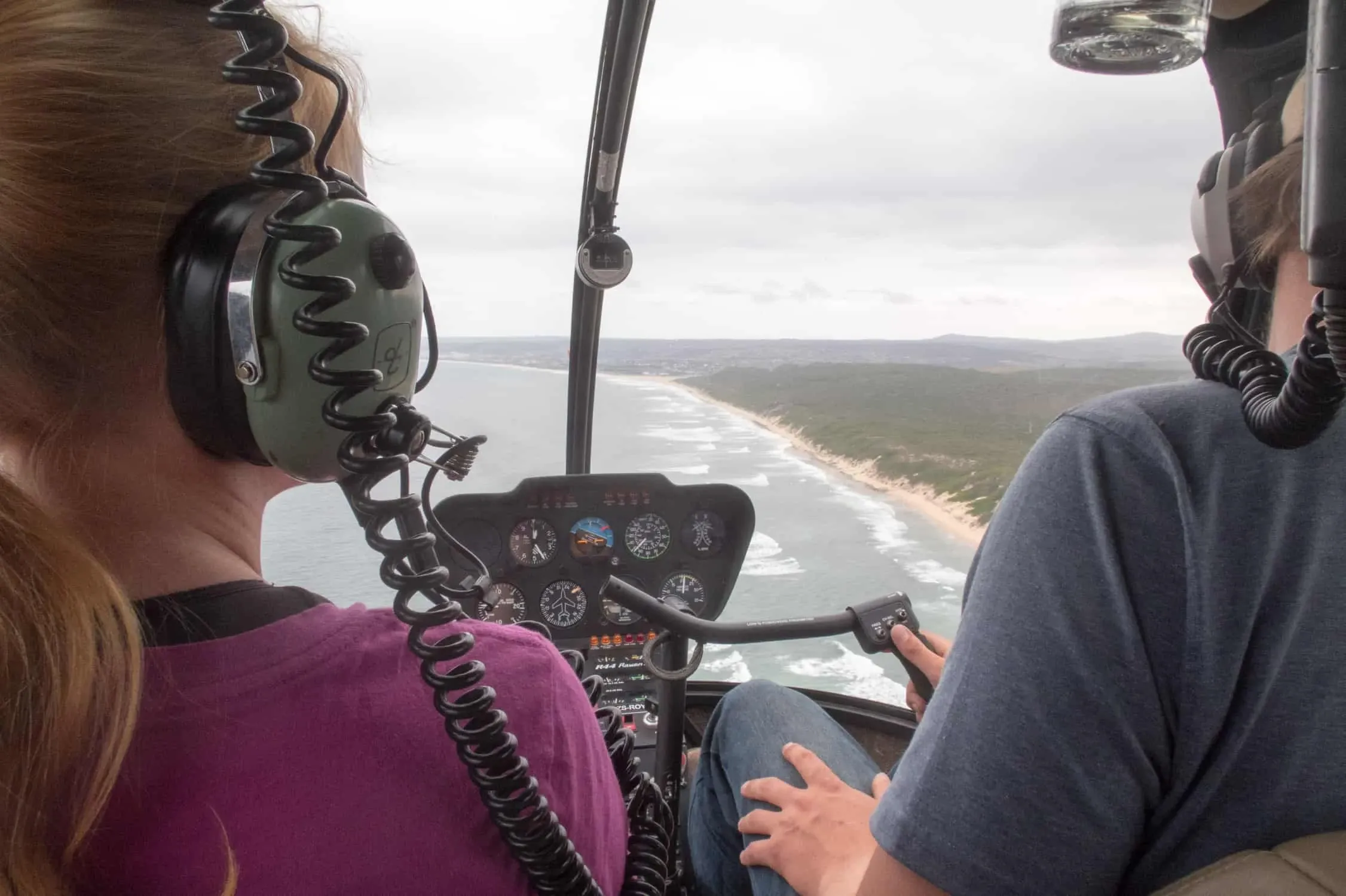Zum Glück keine Höhenangst! Wackelige Angelegenheit in luftiger Höhe bei Mossel Bay